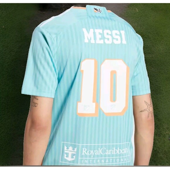 NWT MESSI #10 Inter Miami Adidas Archive Third Jersey JE6078 XL - Picture 1 of 12
